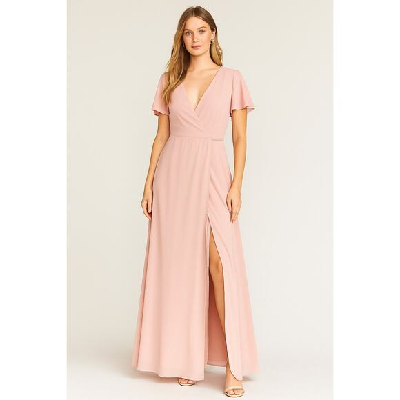 Show Me Your Mumu Noelle Flutter Wrap Dress - Picture 1 of 8